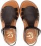 Gallucci Kids open toe cut-out sandals Brown - Thumbnail 3