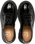 Gallucci Kids patent-finish lace-up shoes Black - Thumbnail 3