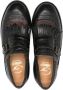 Gallucci Kids perforated-detail leather brogues Black - Thumbnail 3