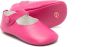 Gallucci Kids scallop-trim leather ballerina shoes Pink - Thumbnail 2