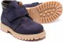Gallucci Kids suede touch-strap boots Blue - Thumbnail 2