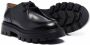 Gallucci Kids TEEN round-toe leather loafers Black - Thumbnail 2