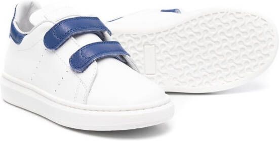 Gallucci Kids touch-strap sneakers White