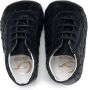 Gallucci Kids woven-leather trainers Blue - Thumbnail 3