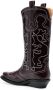 GANNI 40mm mid-calf western boots Red - Thumbnail 3