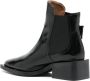 GANNI 45mm buckle-detail leather boots Black - Thumbnail 3