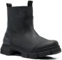 GANNI ankle Chelsea boots Black - Thumbnail 2