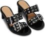 GANNI belted buckled mules Black - Thumbnail 2