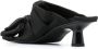 GANNI Bow XX 60mm sandals Black - Thumbnail 3