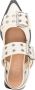 GANNI buckled pointed-toe ballerina shoes Neutrals - Thumbnail 4
