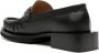GANNI Butterfly-plaque faux-leather loafers Black - Thumbnail 3