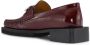 GANNI Butterfly-plaque leather loafers Red - Thumbnail 3
