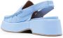 GANNI chunky leather mules Blue - Thumbnail 3