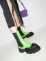 GANNI chunky-sole ankle boots Green - Thumbnail 3