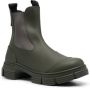 GANNI City ankle boots Green - Thumbnail 2