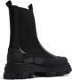 GANNI Cleated panelled Chelsea boots Black - Thumbnail 3