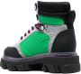 GANNI colourblock hiking boots Black - Thumbnail 3
