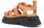 GANNI Creepers caged sandals Brown - Thumbnail 3