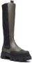 GANNI knee-high chunky leather chelsea boots Green - Thumbnail 2