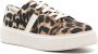 GANNI leopard-print flatform sneakers Brown - Thumbnail 2