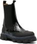 GANNI patent leather ankle boots Black - Thumbnail 2