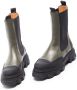 GANNI polished-finish ridged-sole boots Black - Thumbnail 4