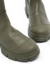GANNI recycled rubber mid-calf boots Green - Thumbnail 4