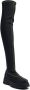 GANNI Retro Flatform above-knee boots Black - Thumbnail 2
