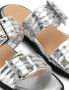 GANNI strap buckle slides Silver - Thumbnail 2