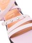 GANNI strap-detail ridged-sole sandals Pink - Thumbnail 3