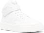 GANNI touch-strap high-top sneakers White - Thumbnail 2
