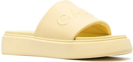 GANNI VEGEA� slide sandals Neutrals