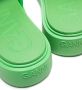 GANNI logo-embossed slide sandals Green - Thumbnail 2