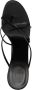 Gcds 105mm Morso Thongs leather sandals Black - Thumbnail 4