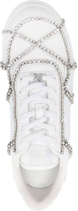 Gcds crystal-embellished sneakers White
