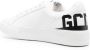 Gcds logo-print leather sneakers White - Thumbnail 3