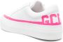 Gcds logo-print low-top sneakers White - Thumbnail 3