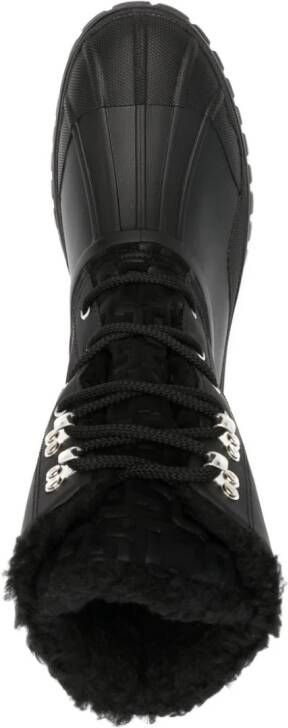 Gcds monogram-print snow boots Black