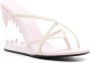 Gcds Morso 110mm leather thong sandals Pink - Thumbnail 2