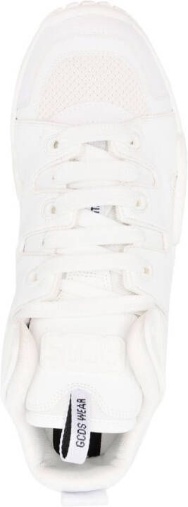 Gcds panelled high-top sneakers White