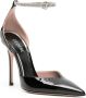 Gedebe 110mm patent-finish leather pumps Black - Thumbnail 2