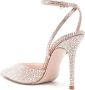 Gedebe Anitta 115mm crystal-embellished pumps Neutrals - Thumbnail 3