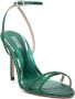 Gedebe Charlize 110mm crystal-embellished sandals Green - Thumbnail 2