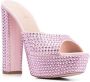 Gedebe crystal-embellished 150mm sandals Pink - Thumbnail 2