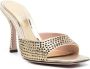 Gedebe Dita 95mm crystal-embellished sandals Gold - Thumbnail 2