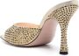 Gedebe Dita 95mm crystal-embellished sandals Gold - Thumbnail 3