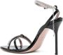 Gedebe Imaan 100mm patent leather sandals Black - Thumbnail 3