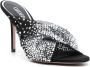 Gedebe Mariel 100mm crystal-embellished sandals Black - Thumbnail 2