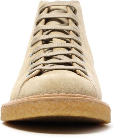 George Cox Monkey lace-up suede boots Neutrals