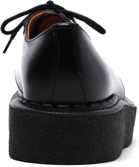 George Cox Skipton leather derby shoes Black